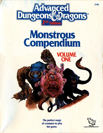 Monstrous Compendium Vol one