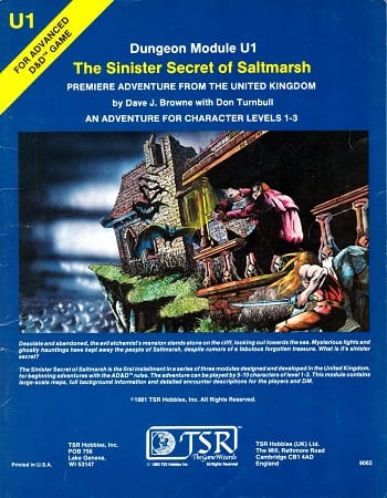 The Sinister Secret of Saltmarsh