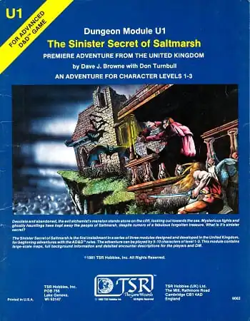 The Sinister Secret of Saltmarsh